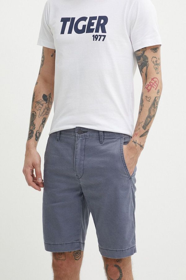 Levi's Kratke hlače Levi's za muškarce, boja: siva