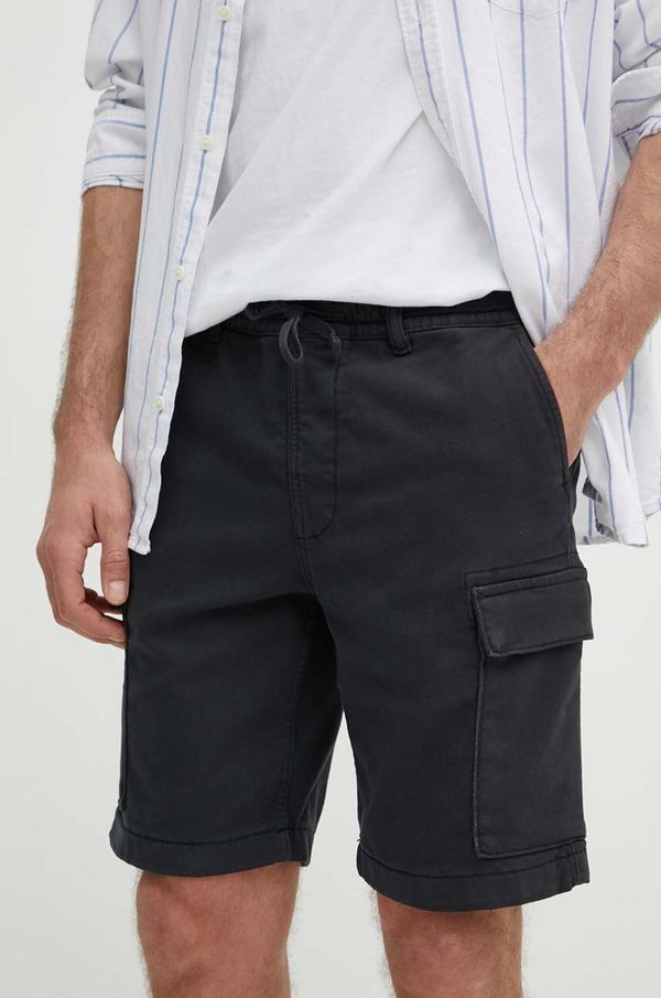 Pepe Jeans Kratke hlače Pepe Jeans GYMDIGO CARGO za muškarce, boja: crna, PM801077