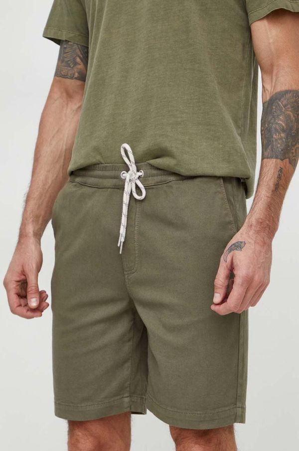 Pepe Jeans Kratke hlače Pepe Jeans za muškarce, boja: zelena