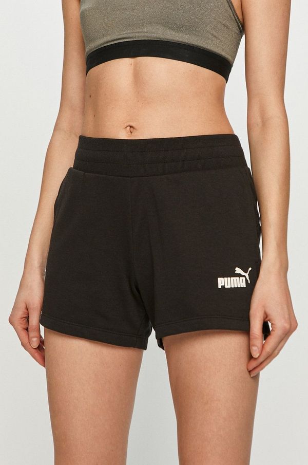 Puma Kratke hlače Puma za žene, boja: crna, 586824-07