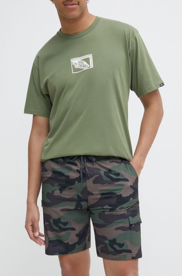 Quiksilver Kratke hlače Quiksilver za muškarce, boja: zelena