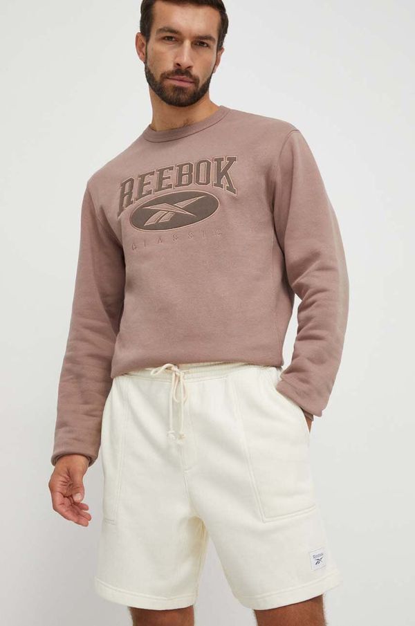 Reebok Classic Kratke hlače Reebok Classic za muškarce, boja: bež