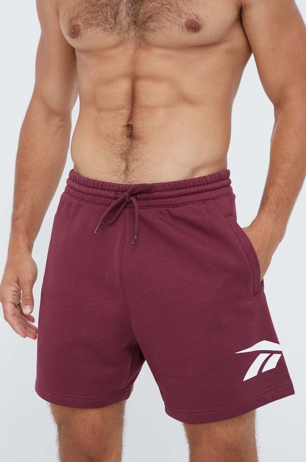 Reebok Classic Kratke hlače Reebok Classic za muškarce, boja: bordo