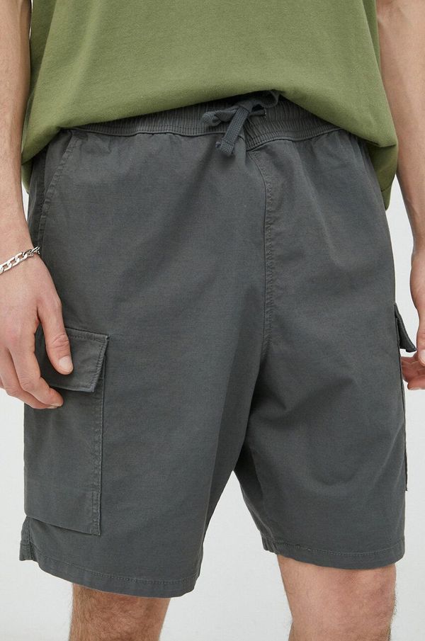 Levi's Kratke hlače s dodatkom lana Levi's boja: siva