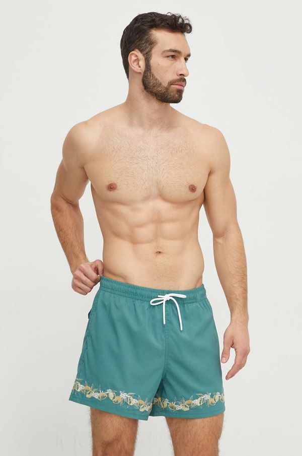 Abercrombie & Fitch Kratke hlače za kupanje Abercrombie & Fitch boja: zelena
