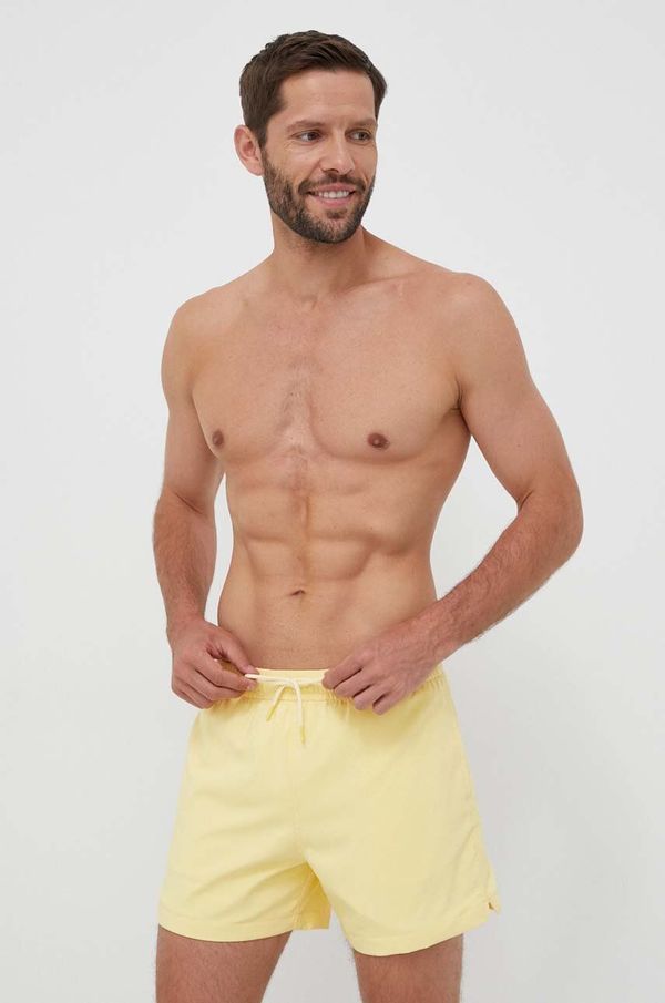 Abercrombie & Fitch Kratke hlače za kupanje Abercrombie & Fitch boja: žuta