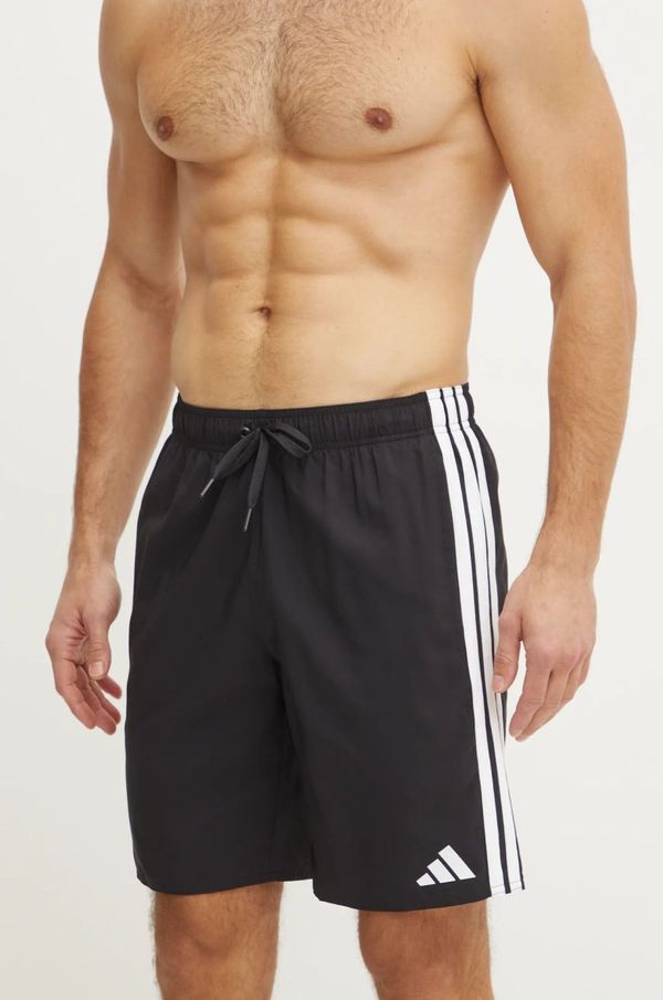 adidas Kratke hlače za kupanje adidas 3S BLD SH 8IN boja: crna, JG1030