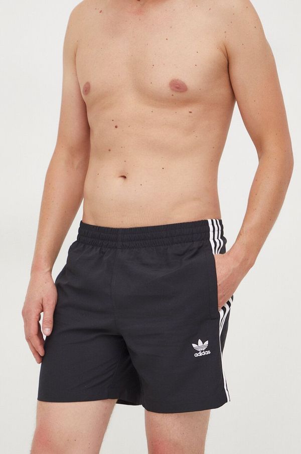 adidas Originals Kratke hlače za kupanje adidas Originals boja: crna