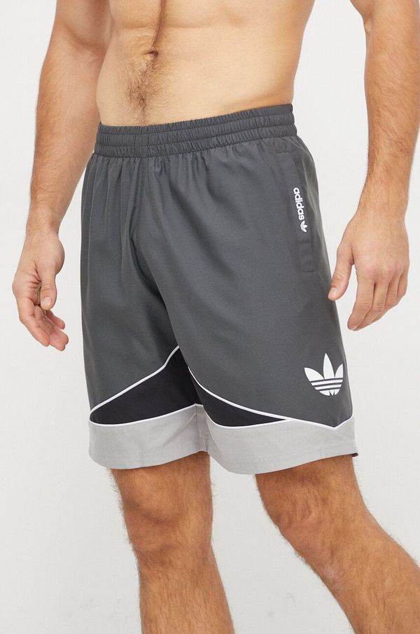 adidas Originals Kratke hlače za kupanje adidas Originals boja: siva