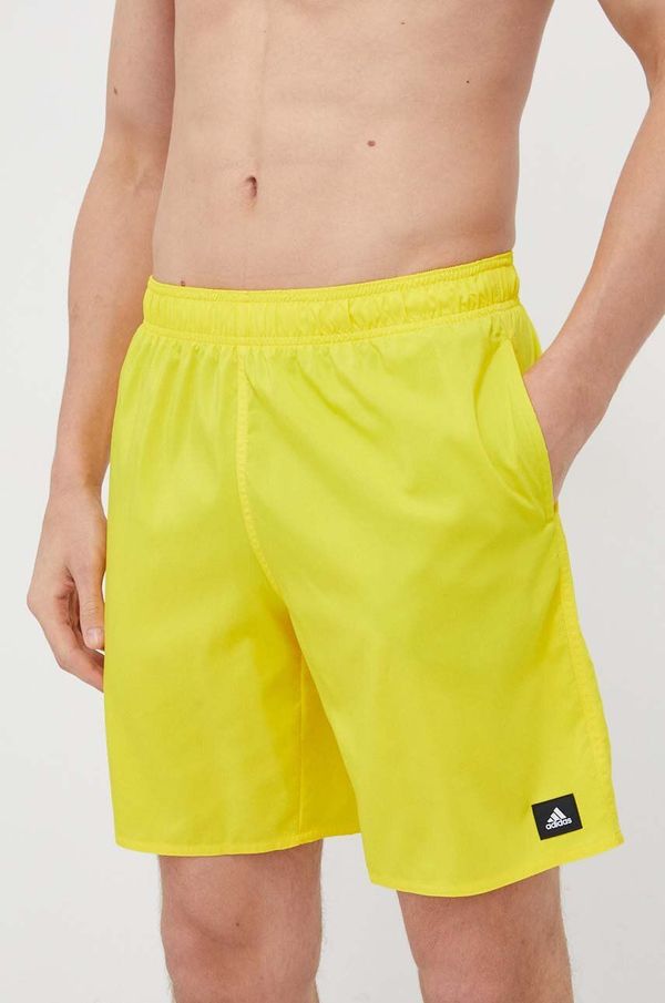 adidas Performance Kratke hlače za kupanje adidas Performance Solid CLX boja: žuta