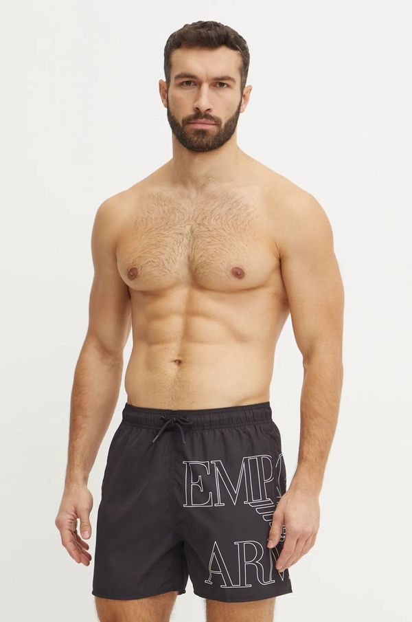 Emporio Armani Underwear Kratke hlače za kupanje Emporio Armani Underwear boja: crna, EM000583 AF12326