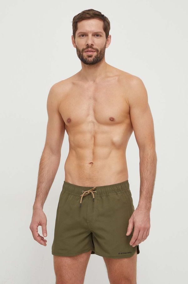 G-Star Raw Kratke hlače za kupanje G-Star Raw boja: zelena