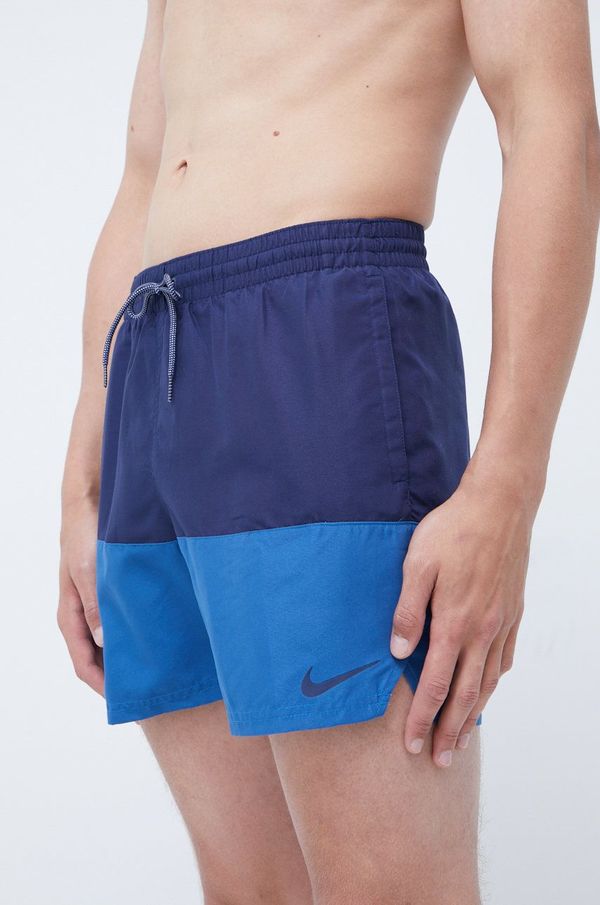 Nike Kratke hlače za kupanje Nike Split boja: tamno plava