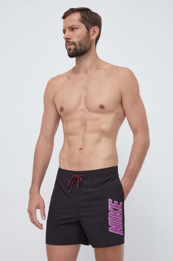 Nike Kratke hlače za kupanje Nike Volley boja: crna
