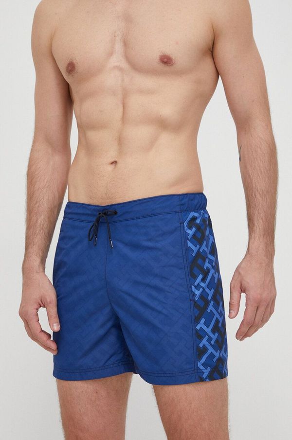 Tommy Hilfiger Kratke hlače za kupanje Tommy Hilfiger boja: tamno plava