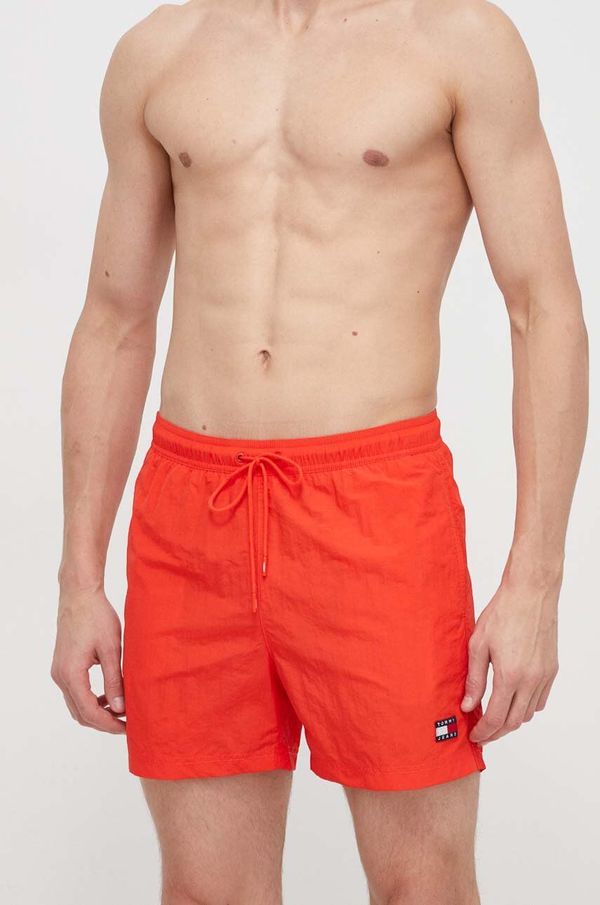 Tommy Jeans Kratke hlače za kupanje Tommy Jeans boja: crvena