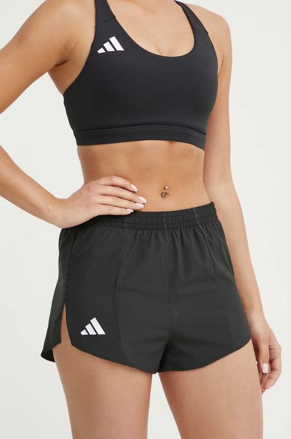 adidas Performance Kratke hlače za trčanje adidas Performance Adizero Essentials boja: crna, bez uzorka, visoki struk, IN8707