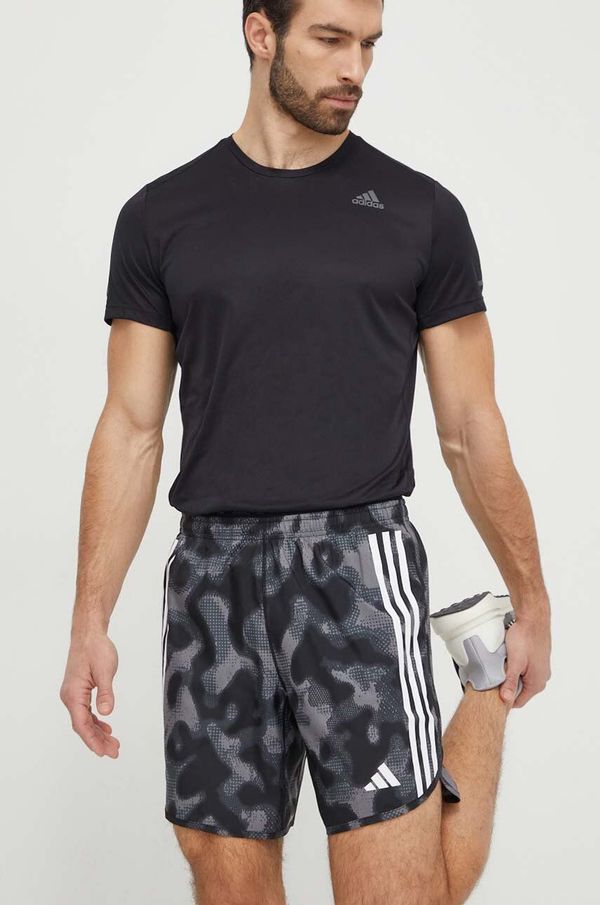 adidas Performance Kratke hlače za trčanje adidas Performance Own the Run boja: siva
