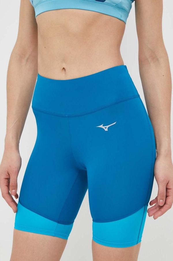 Mizuno Kratke hlače za trčanje Mizuno Impulse Core Mid glatki materijal, visoki struk