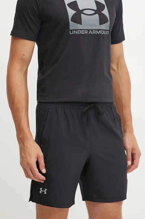 Under Armour Kratke hlače za trčanje Under Armour Launch 7 Unlined boja: crna, 1382622