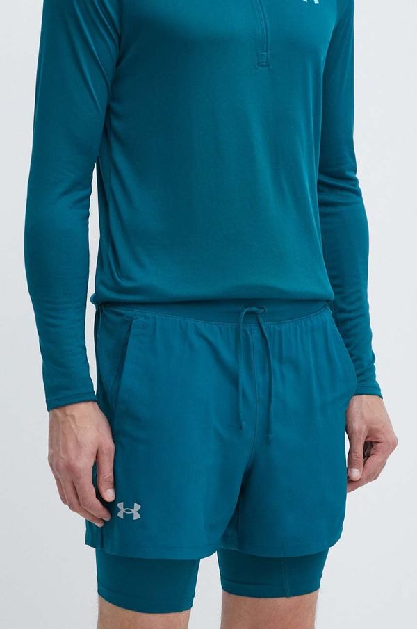 Under Armour Kratke hlače za trčanje Under Armour Launch boja: zelena