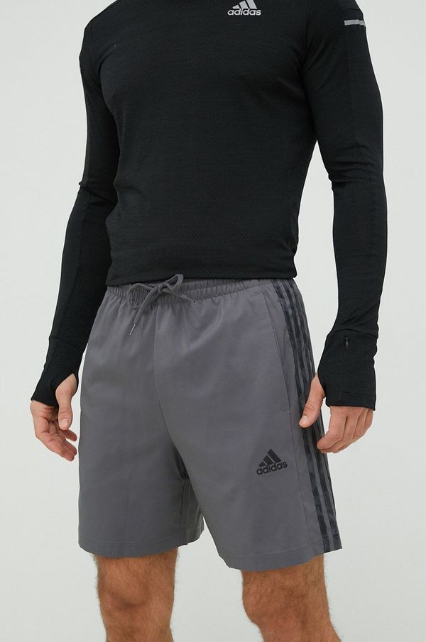 adidas Kratke hlače za trening adidas Essentials Chelsea za muškarce, boja: siva