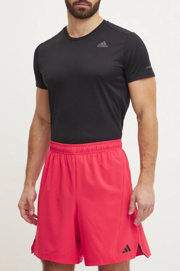 adidas Performance Kratke hlače za trening adidas Performance Designed for Training boja: crvena, JP4940