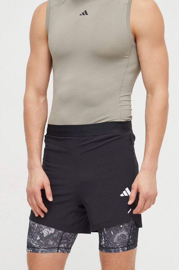 adidas Performance Kratke hlače za trening adidas Performance Workout boja: crna