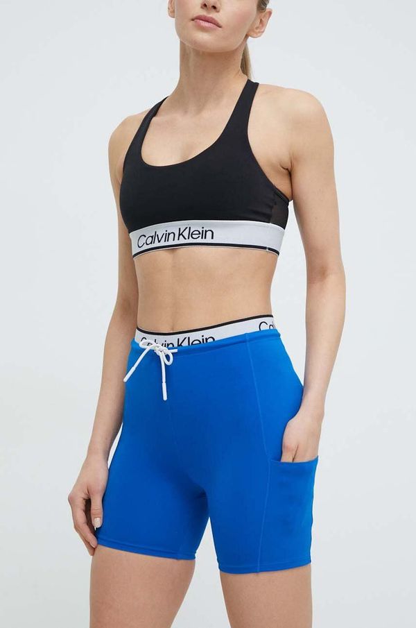 Calvin Klein Performance Kratke hlače za trening Calvin Klein Performance s tiskom, visoki struk