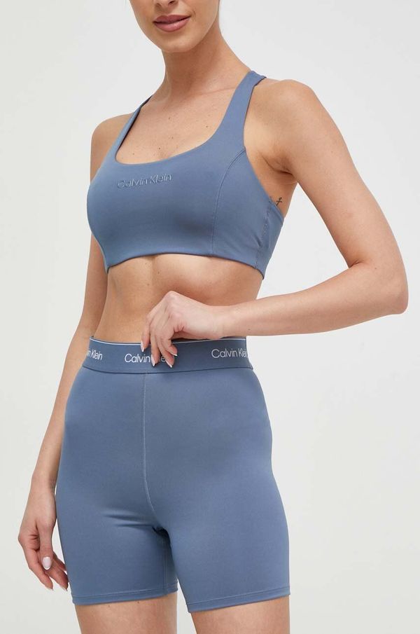Calvin Klein Performance Kratke hlače za trening Calvin Klein Performance s tiskom, visoki struk