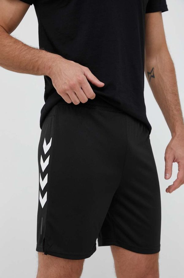 Hummel Kratke hlače za trening Hummel Topaz hmlTE SHORTS boja: crna, 213472