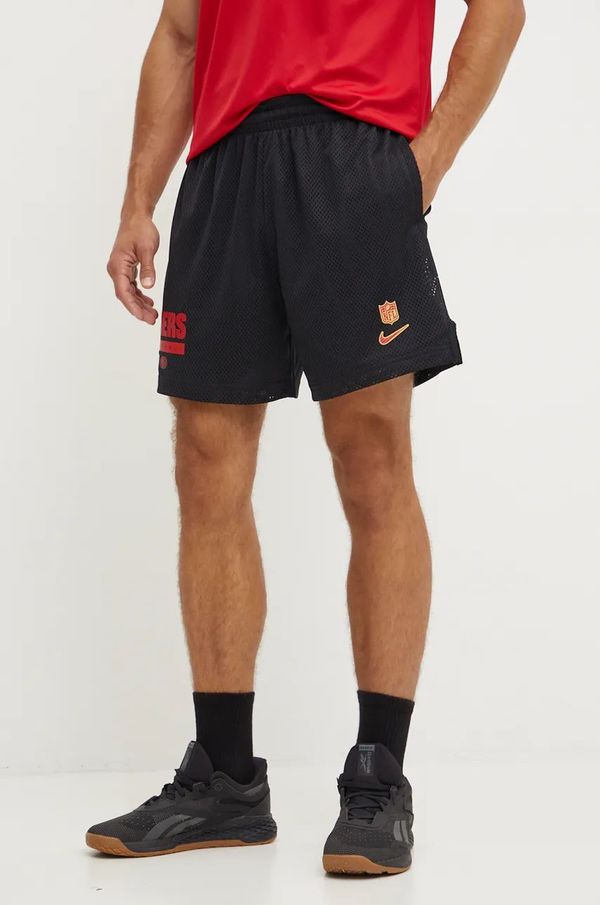 Nike Kratke hlače za trening Nike San Francisco 49ers boja: crna, 02EO-048Y-73-ZLE