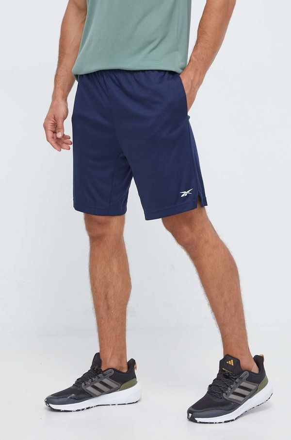 Reebok Kratke hlače za trening Reebok Comm boja: tamno plava