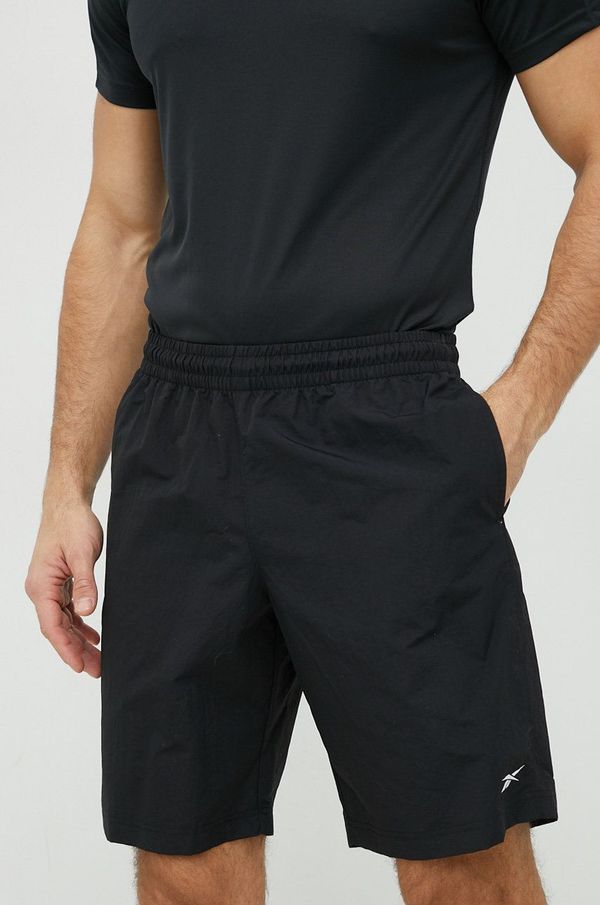 Reebok Kratke hlače za trening Reebok Training Essentials Utility za muškarce, boja: crna