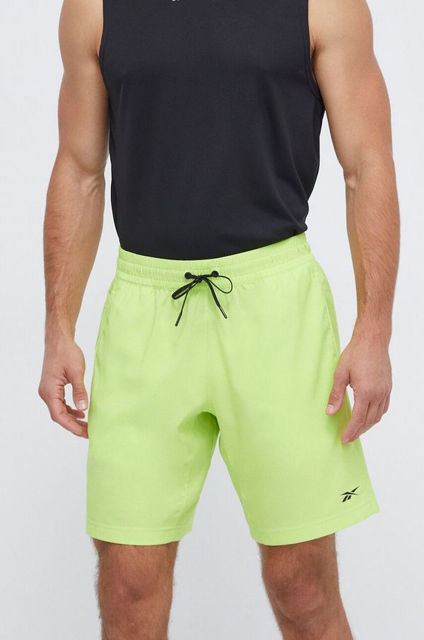 Reebok Kratke hlače za trening Reebok Workout Ready boja: zelena