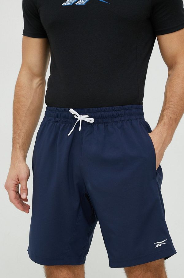 Reebok Kratke hlače za trening Reebok Workout Ready za muškarce, boja: tamno plava