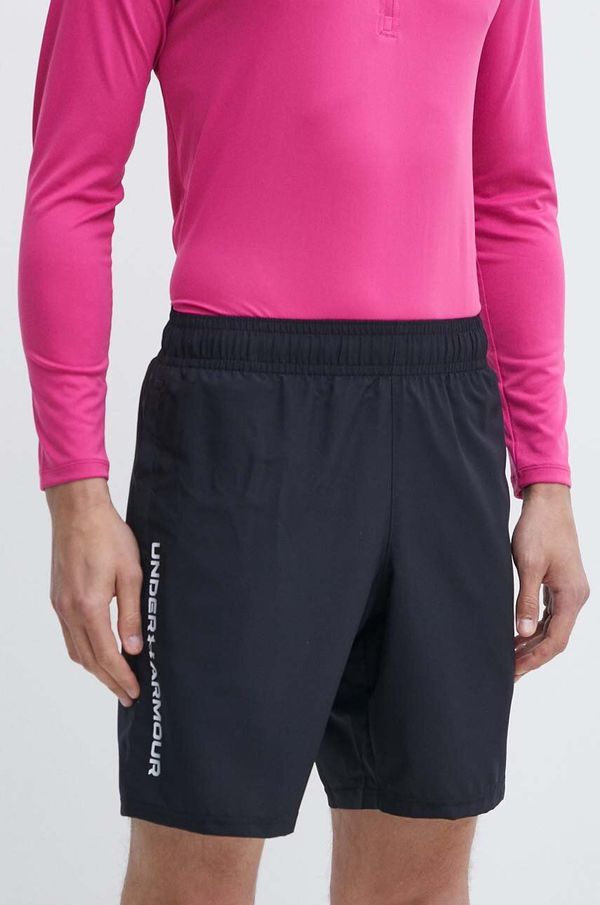 Under Armour Kratke hlače za trening Under Armour Tech boja: crna