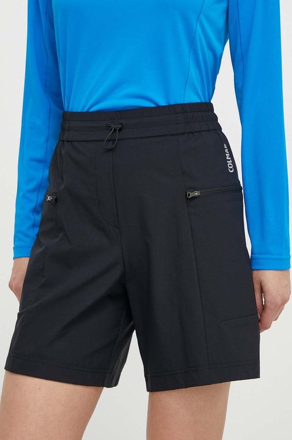 Colmar Kratke outdoor hlače Colmar boja: crna, bez uzorka, visoki struk