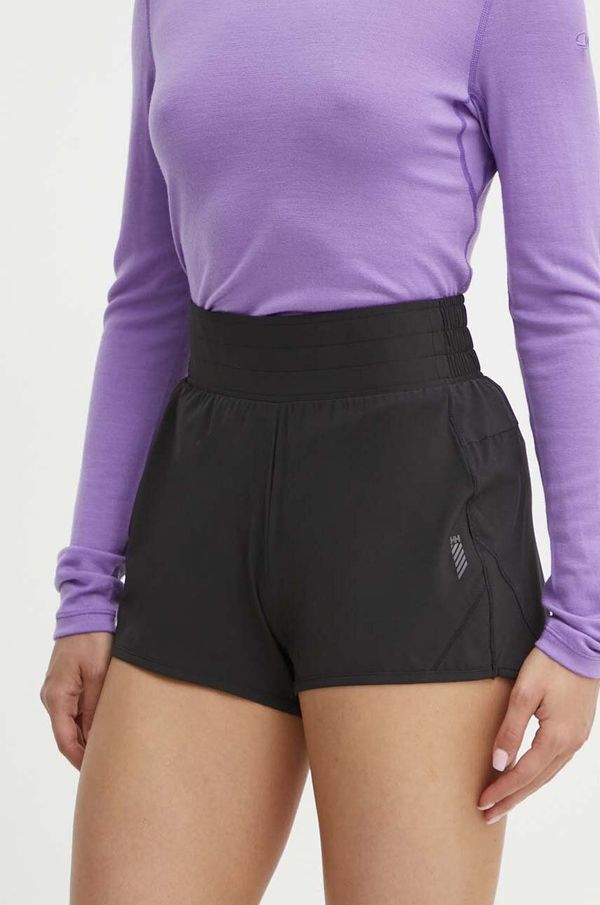 Helly Hansen Kratke outdoor hlače Helly Hansen Tech boja: crna, bez uzorka, visoki struk, 48551