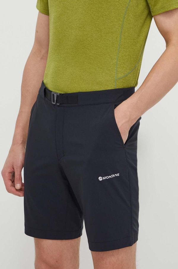 Montane Kratke outdoor hlače Montane Tenacity Lite boja: crna, MTNSH15