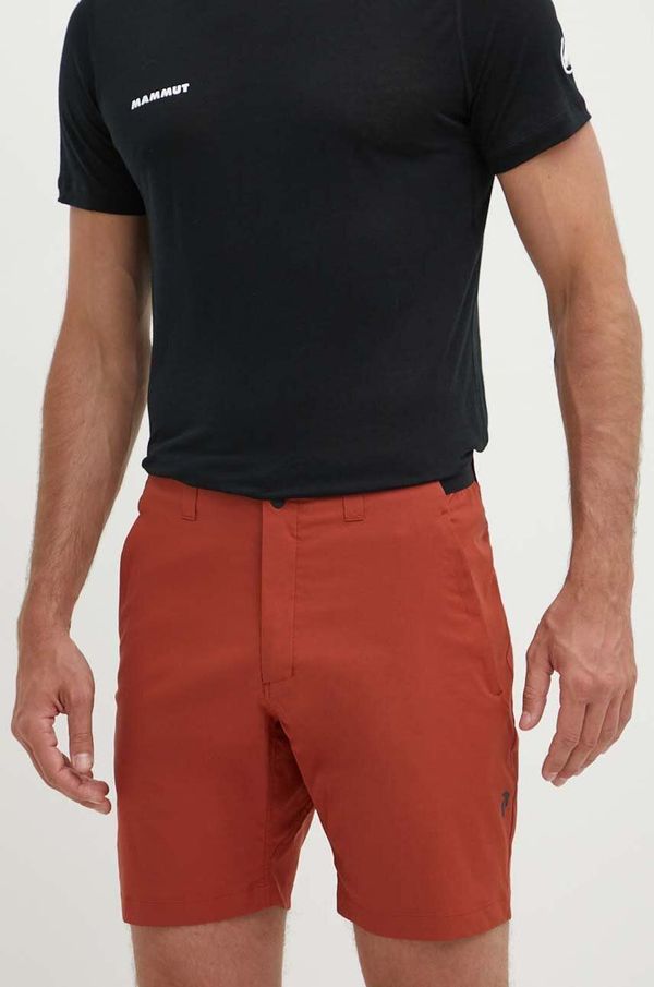 Peak Performance Kratke outdoor hlače Peak Performance Commuter boja: smeđa
