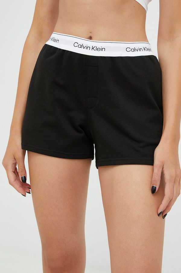 Calvin Klein Underwear Kratki doljnji dio pidžame Calvin Klein Underwear za žene, boja: crna, 000QS6871E