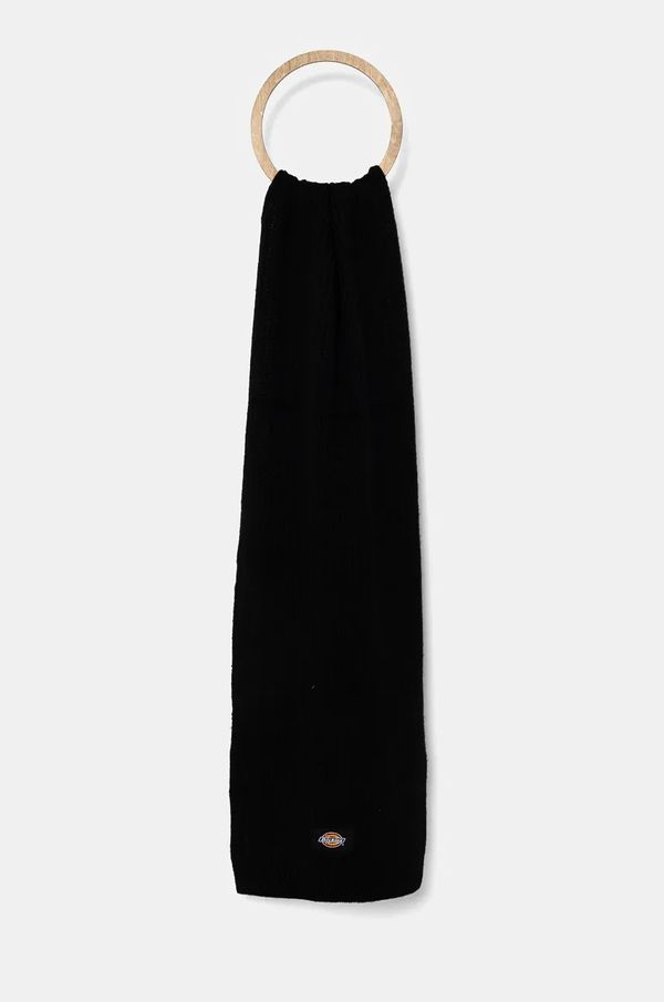 Dickies Kratki šal s primjesom vune Dickies RIB boja: crna, bez uzorka, DK0A4Z3G