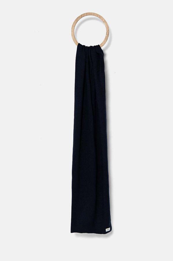 Pepe Jeans Kratki šal s primjesom vune Pepe Jeans YELA SCARF boja: tamno plava, bez uzorka, PL060200