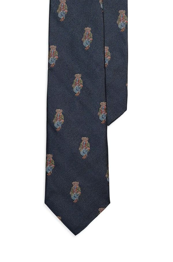 Polo Ralph Lauren Kravata od svile Polo Ralph Lauren boja: tamno plava, 712958209