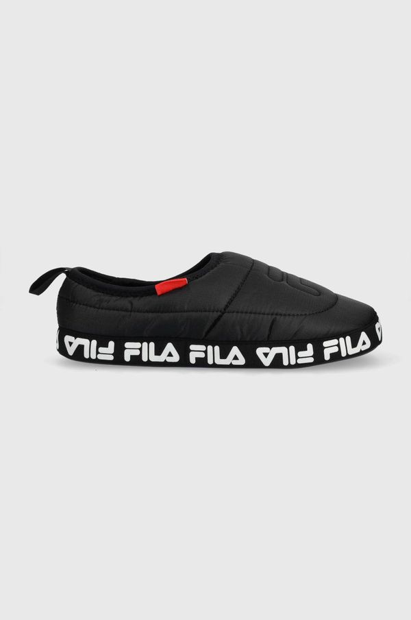 Fila Kućne papuče Fila Comfider boja: crna, FFm, 00147