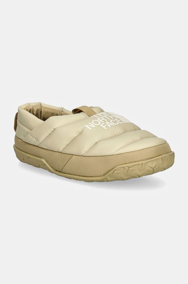 The North Face Kućne papuče The North Face Nuptse Mule boja: bež, NF0A5G2BPV61