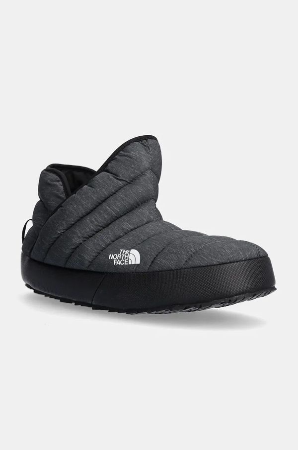 The North Face Kućne papuče The North Face Thermoball Traction Bootie boja: siva, NF0A3MKH4111