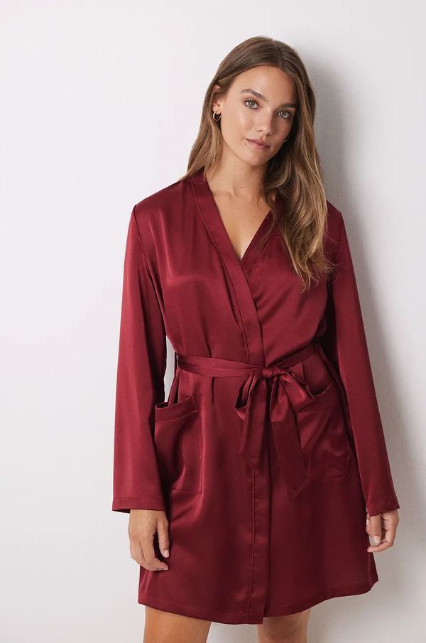 women'secret Kućni ogrtač women'secret SENSE LIMITED EDITION boja: bordo, 2538175