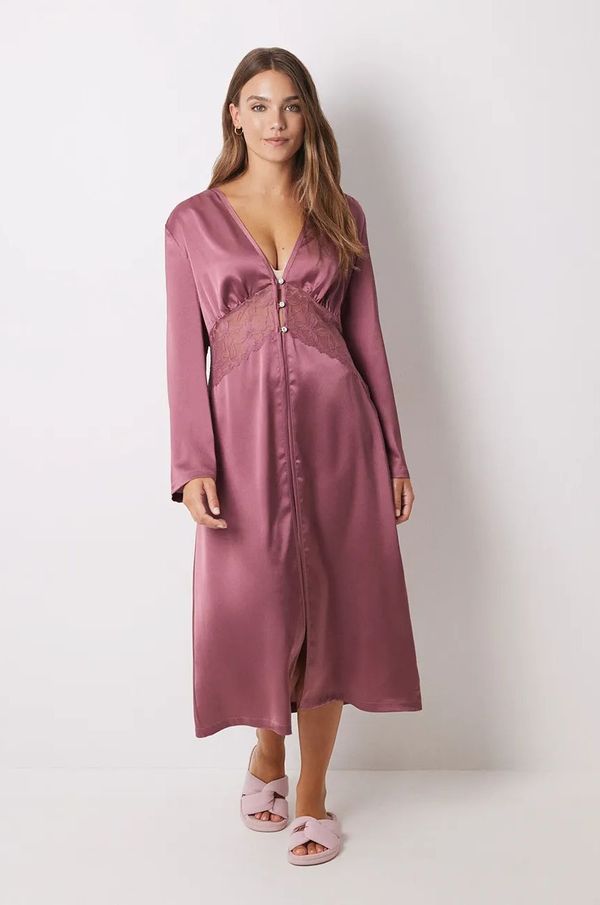 women'secret Kućni ogrtač women'secret SENSE LIMITED EDITION boja: ružičasta, 2538174